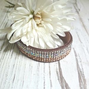 Rhinestone Cuff Bracelet